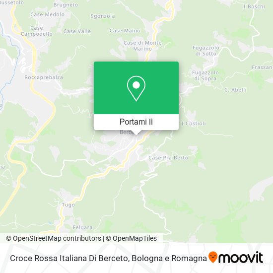 Mappa Croce Rossa Italiana Di Berceto