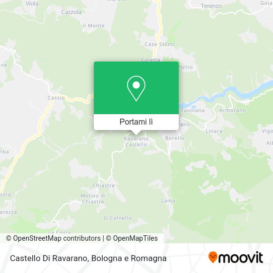 Mappa Castello Di Ravarano