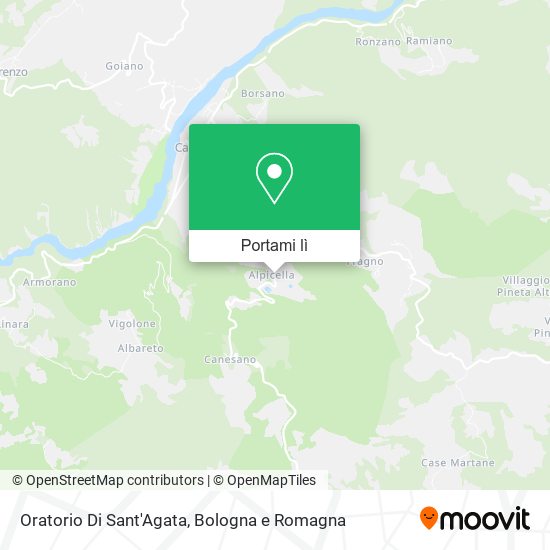 Mappa Oratorio Di Sant'Agata