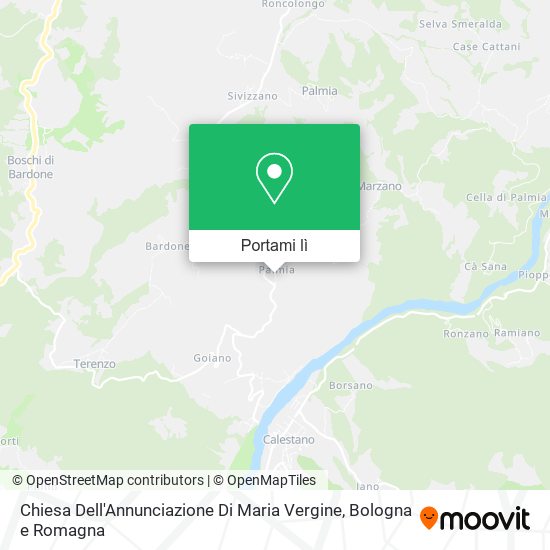 Mappa Chiesa Dell'Annunciazione Di Maria Vergine