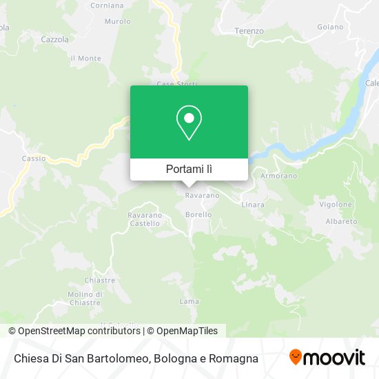 Mappa Chiesa Di San Bartolomeo