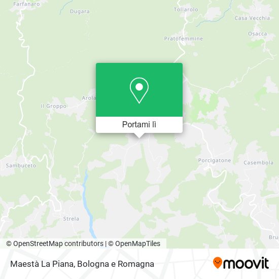 Mappa Maestà La Piana