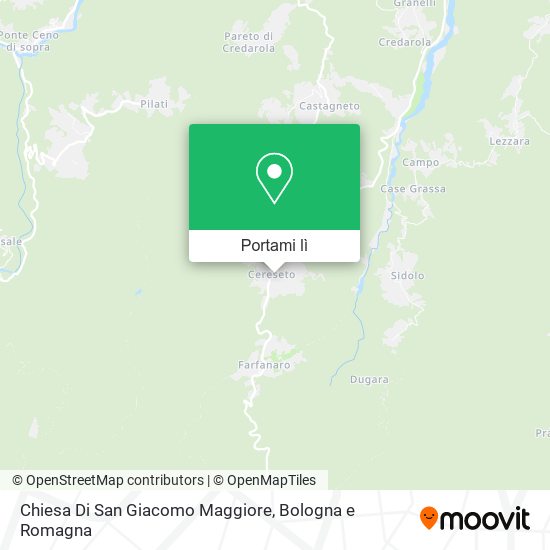 Mappa Chiesa Di San Giacomo Maggiore
