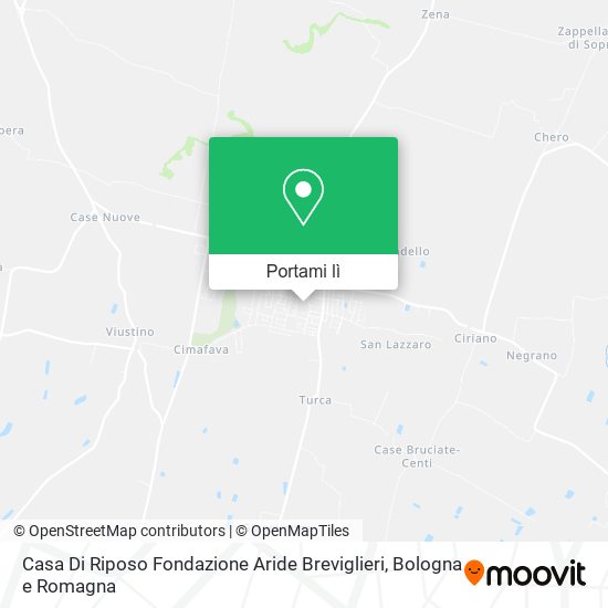 Mappa Casa Di Riposo Fondazione Aride Breviglieri