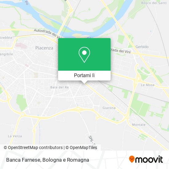 Mappa Banca Farnese