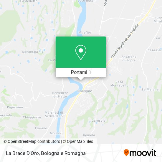 Mappa La Brace D'Oro