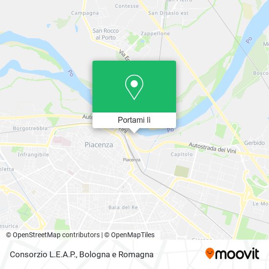 Mappa Consorzio L.E.A.P.