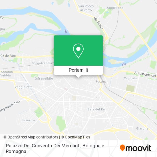 Mappa Palazzo Del Convento Dei Mercanti