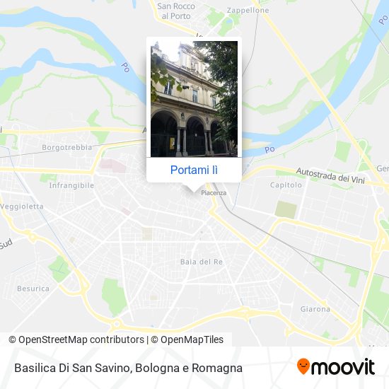 Mappa Basilica Di San Savino