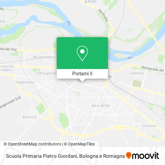 Mappa Scuola Primaria Pietro Giordani