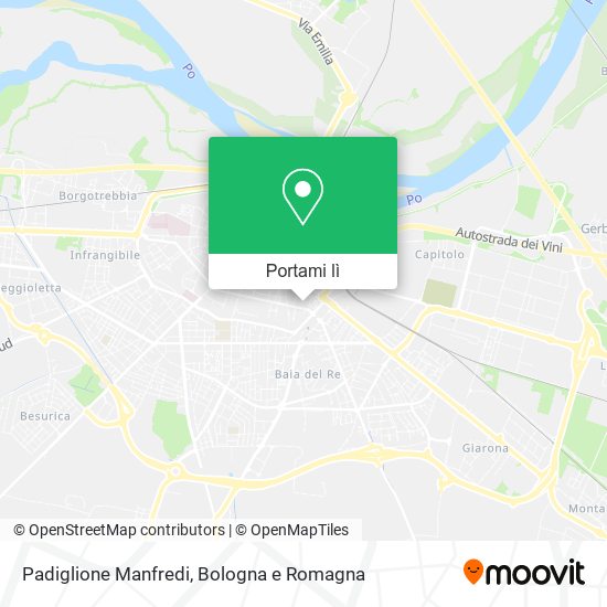 Mappa Padiglione Manfredi