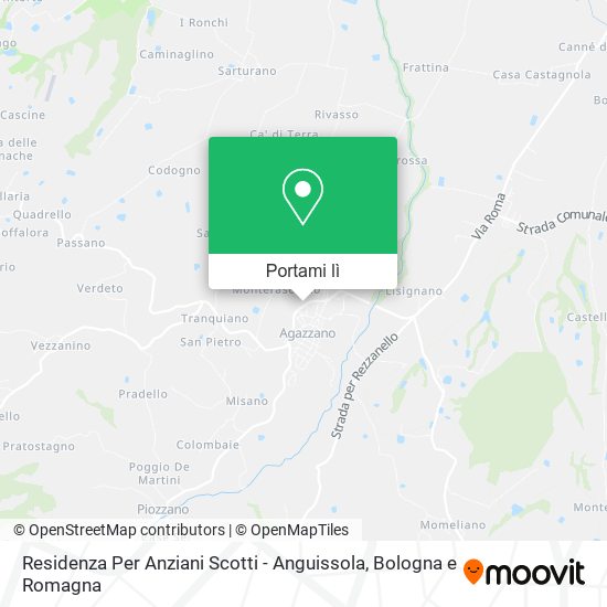 Mappa Residenza Per Anziani Scotti - Anguissola