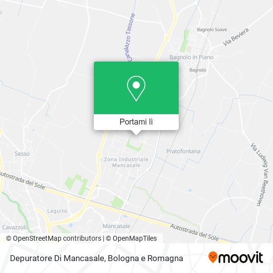Mappa Depuratore Di Mancasale