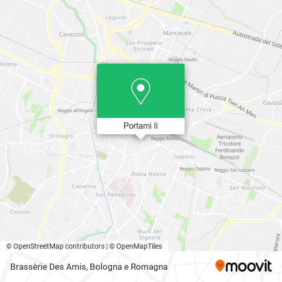Mappa Brassèrie Des Amis