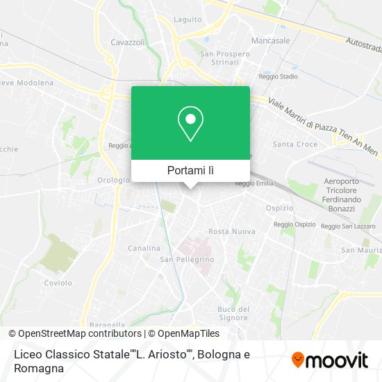 Mappa Liceo Classico Statale""L. Ariosto""