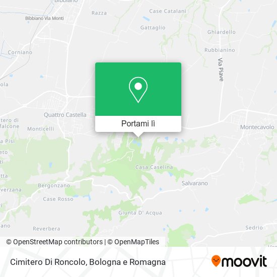 Mappa Cimitero Di Roncolo