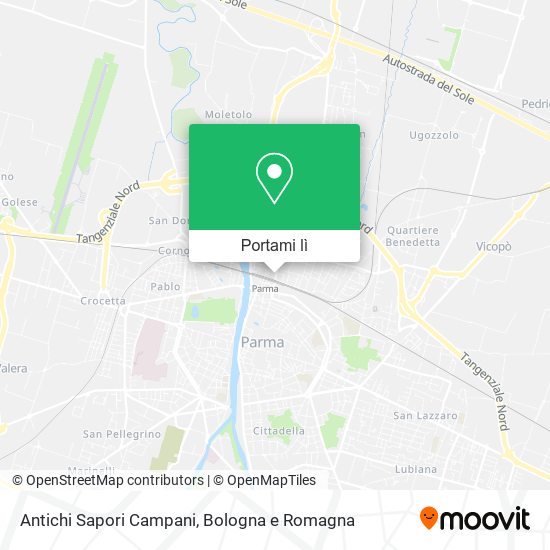 Mappa Antichi Sapori Campani