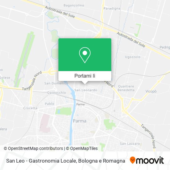 Mappa San Leo - Gastronomia Locale