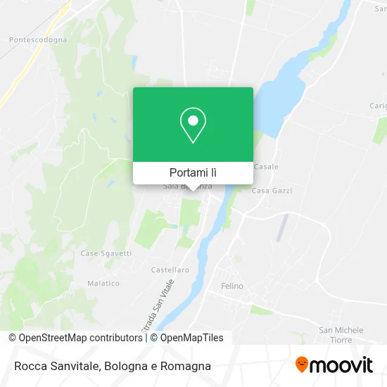 Mappa Rocca Sanvitale