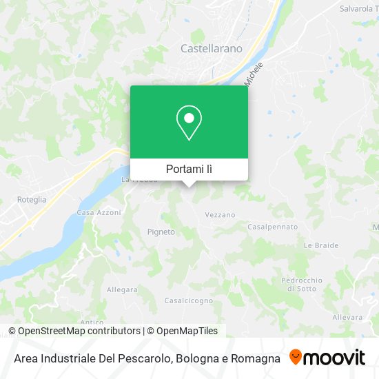 Mappa Area Industriale Del Pescarolo
