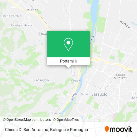 Mappa Chiesa Di San Antonino