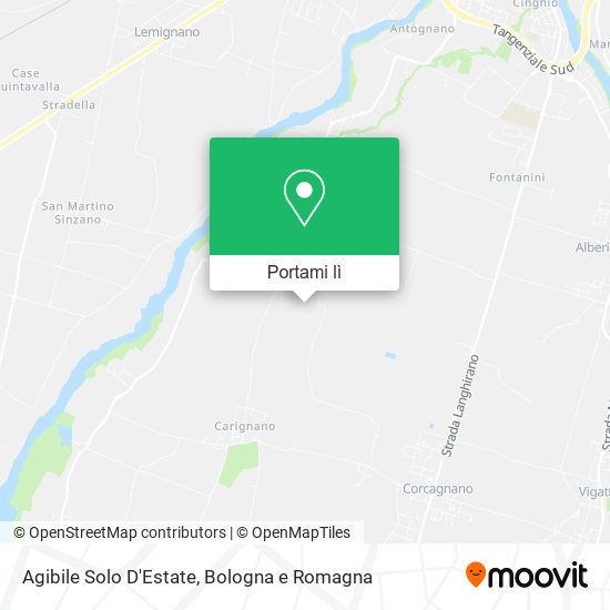 Mappa Agibile Solo D'Estate