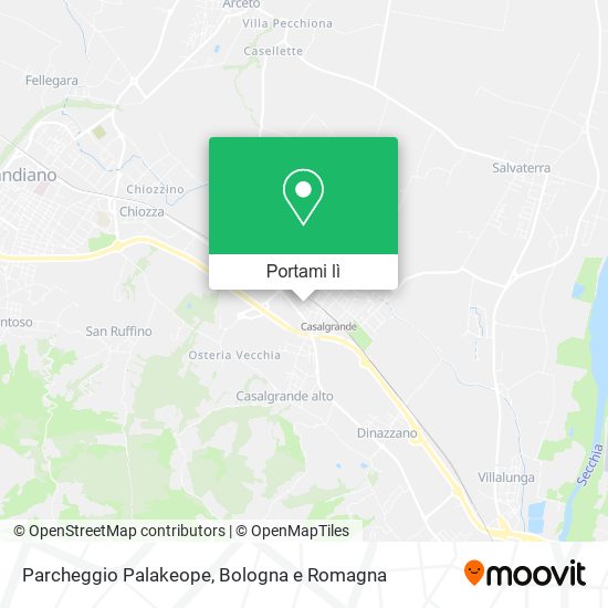 Mappa Parcheggio Palakeope