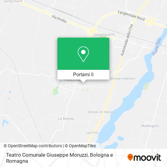 Mappa Teatro Comunale Giuseppe Moruzzi