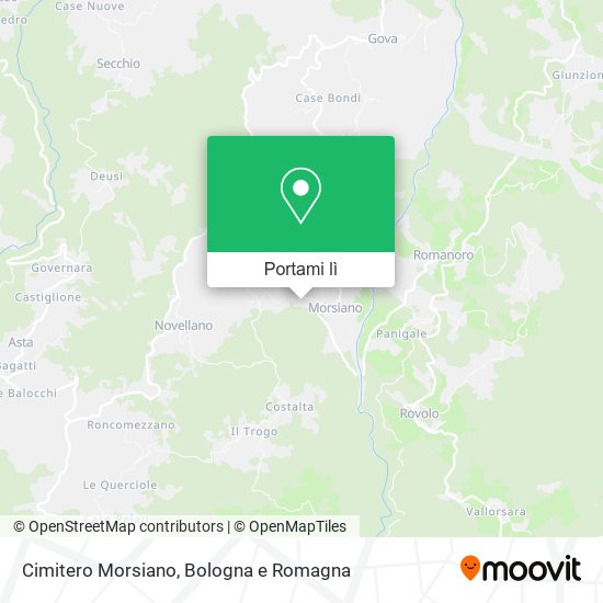 Mappa Cimitero Morsiano