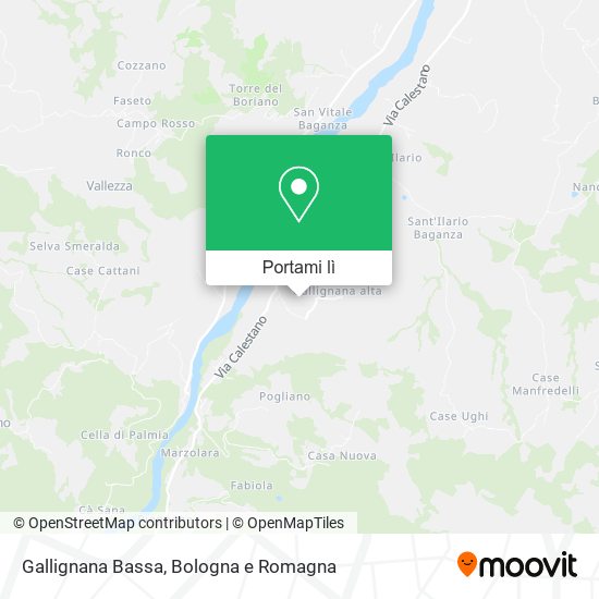 Mappa Gallignana Bassa