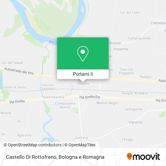 Mappa Castello Di Rottofreno