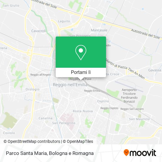 Mappa Parco Santa Maria