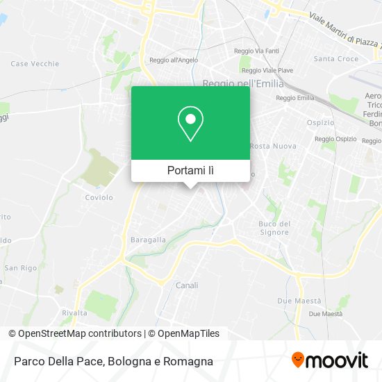 Mappa Parco Della Pace
