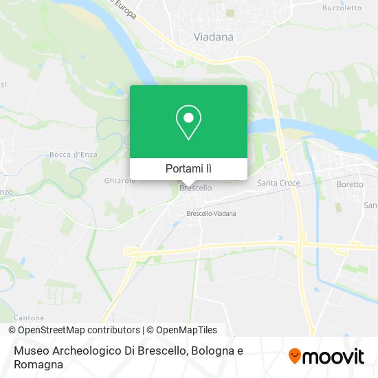 Mappa Museo Archeologico Di Brescello