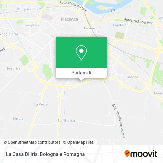 Mappa La Casa Di Iris