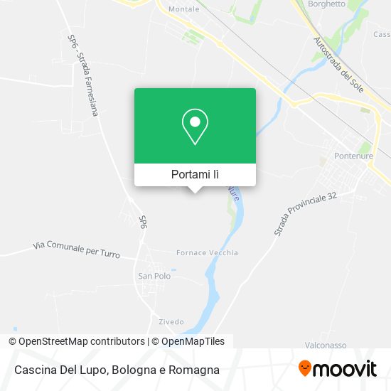 Mappa Cascina Del Lupo