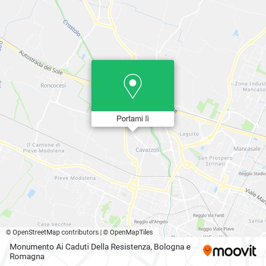 Mappa Monumento Ai Caduti Della Resistenza