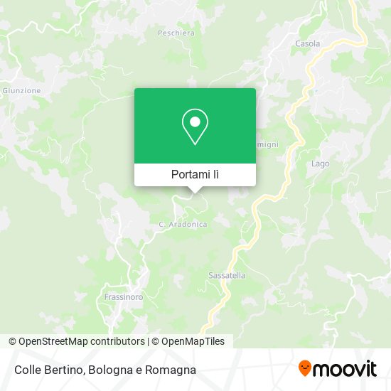 Mappa Colle Bertino