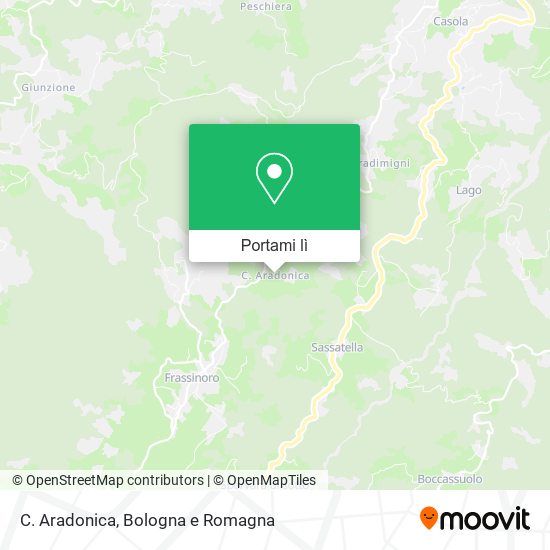Mappa C. Aradonica