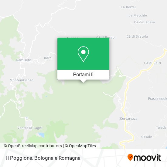 Mappa Il Poggione