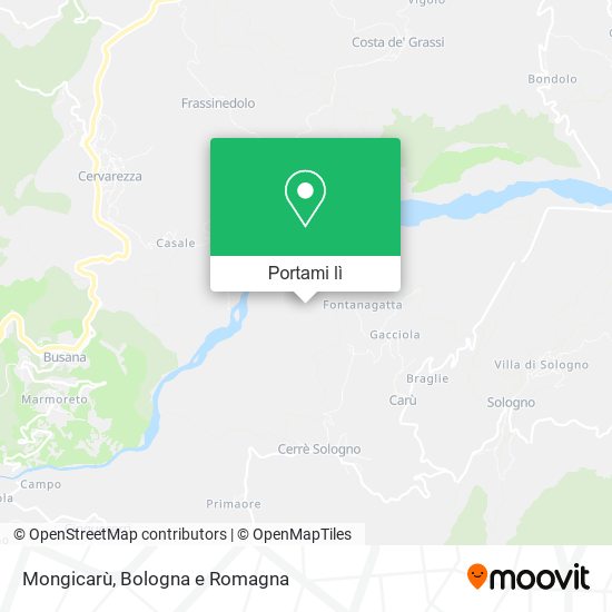 Mappa Mongicarù