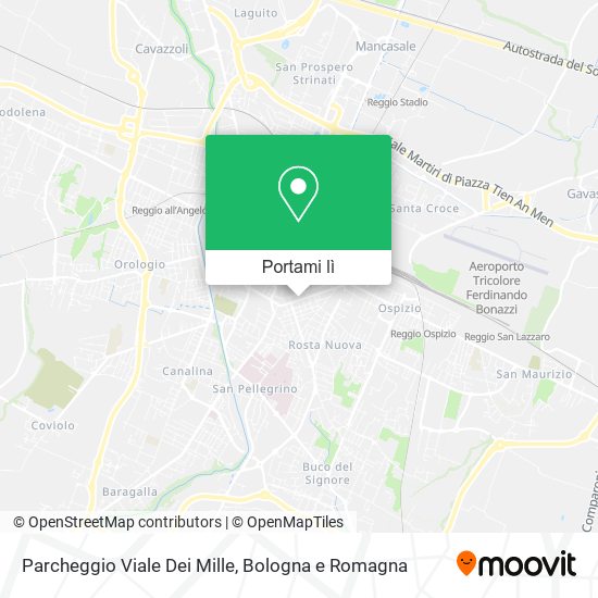 Mappa Parcheggio Viale Dei Mille