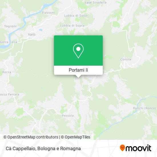 Mappa Cà Cappellaio