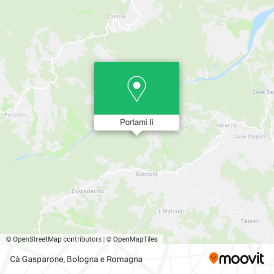 Mappa Cà Gasparone