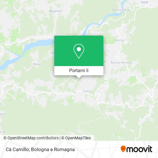Mappa Cà Camillo