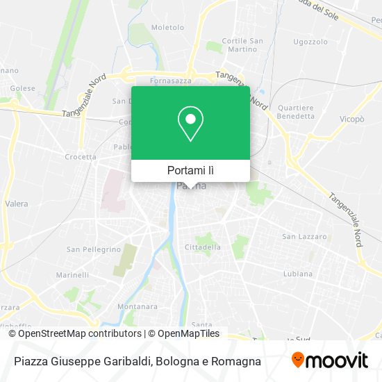Mappa Piazza Giuseppe Garibaldi