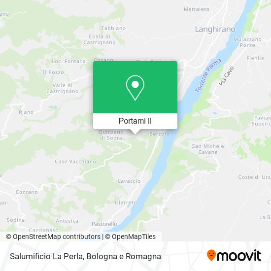 Mappa Salumificio La Perla