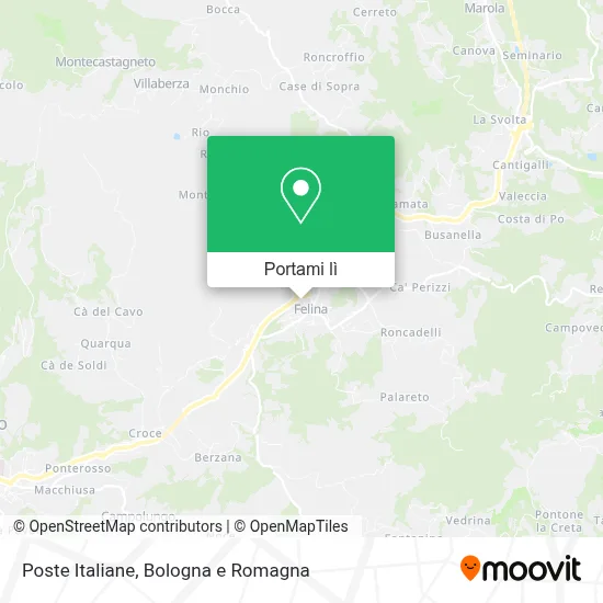 Mappa Poste Italiane