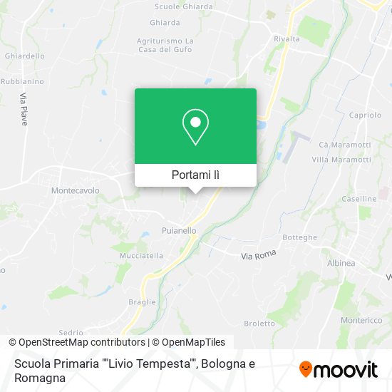 Mappa Scuola Primaria ""Livio Tempesta""