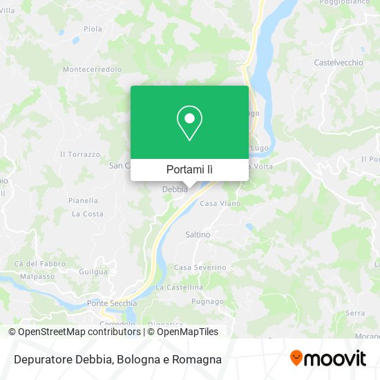 Mappa Depuratore Debbia